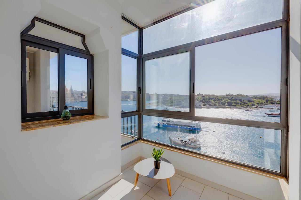 Marvellous Apartment With Valletta And Harbour Views Сліма Екстер'єр фото