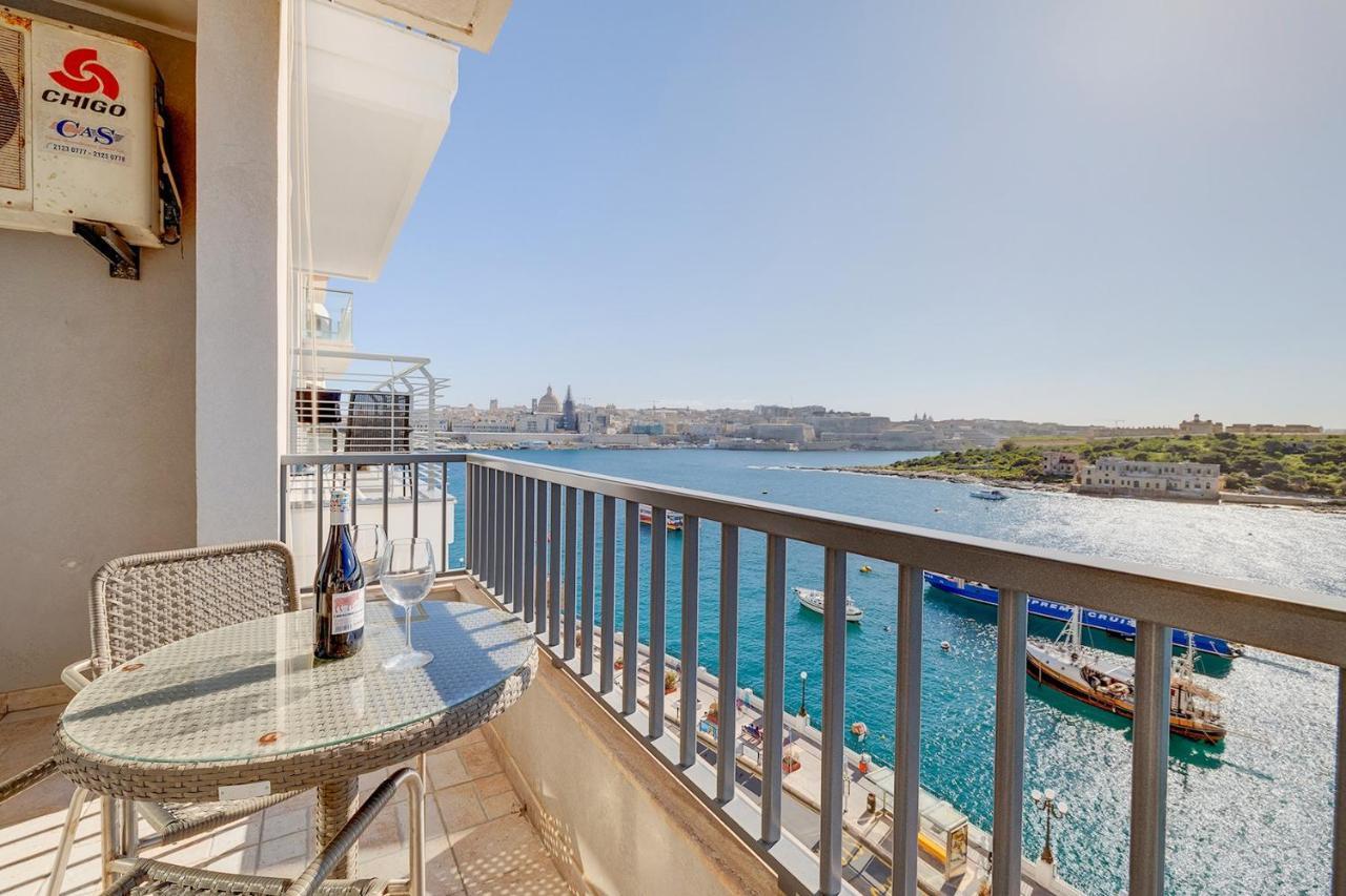 Marvellous Apartment With Valletta And Harbour Views Сліма Екстер'єр фото