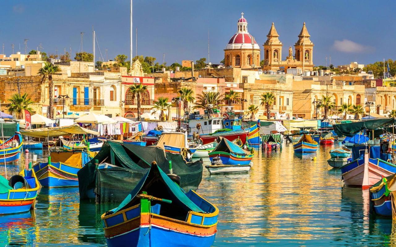 Marvellous Apartment With Valletta And Harbour Views Сліма Екстер'єр фото