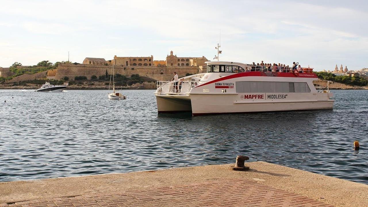Marvellous Apartment With Valletta And Harbour Views Сліма Екстер'єр фото